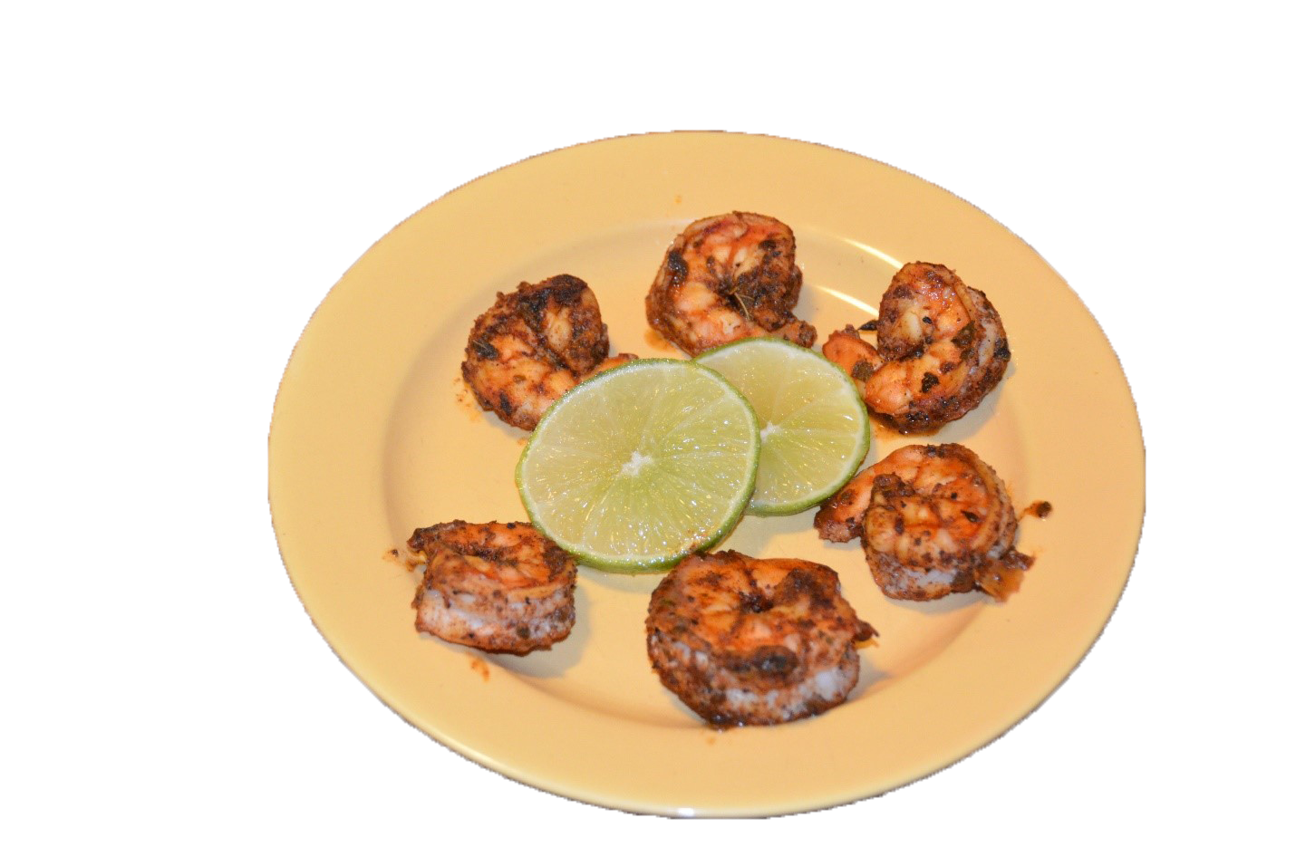 Ancho Chile Lime Shrimp-Cooked