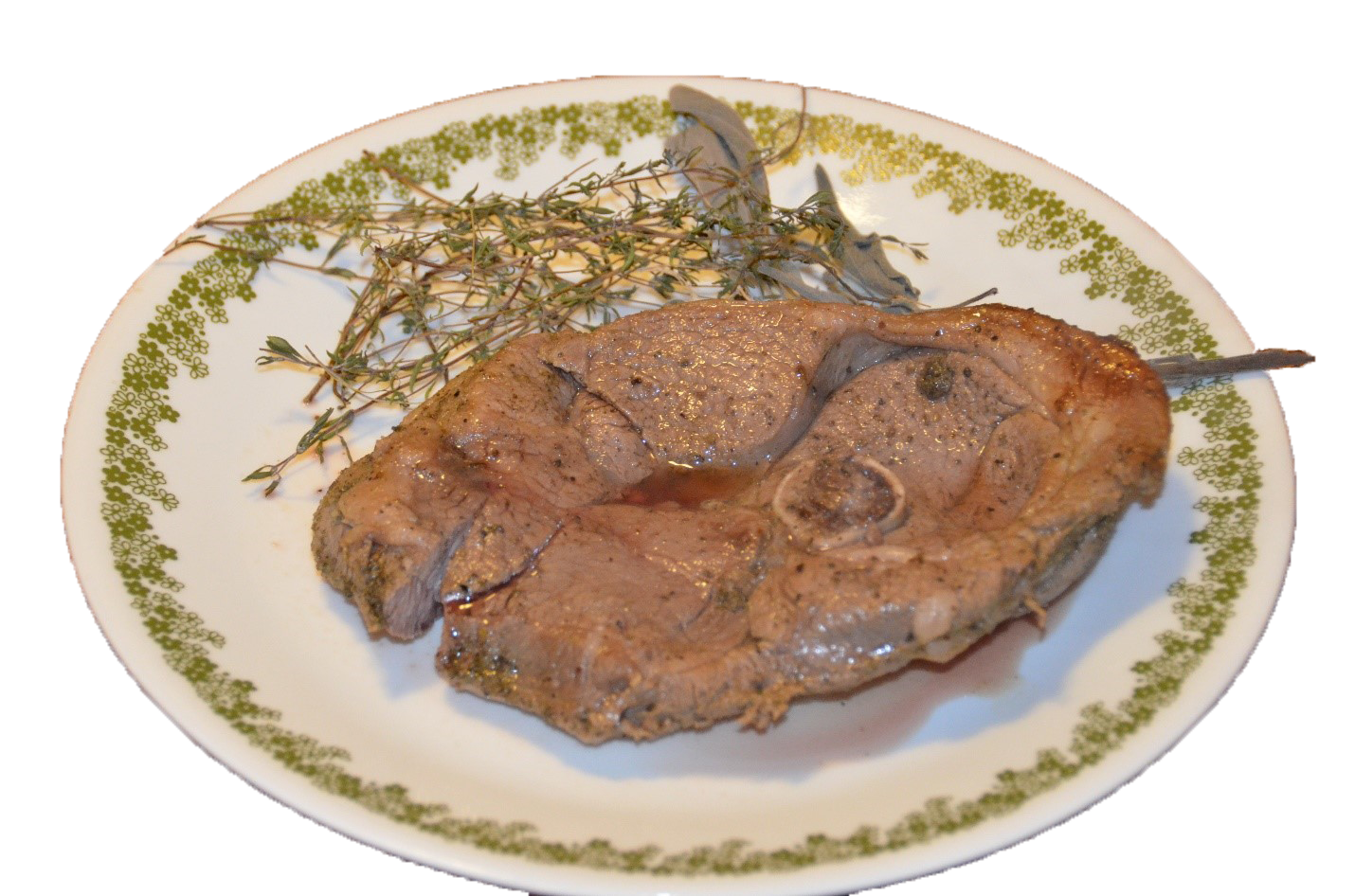 Sage Rub and Brandy Marinade Lamb Chops (Or Steak)