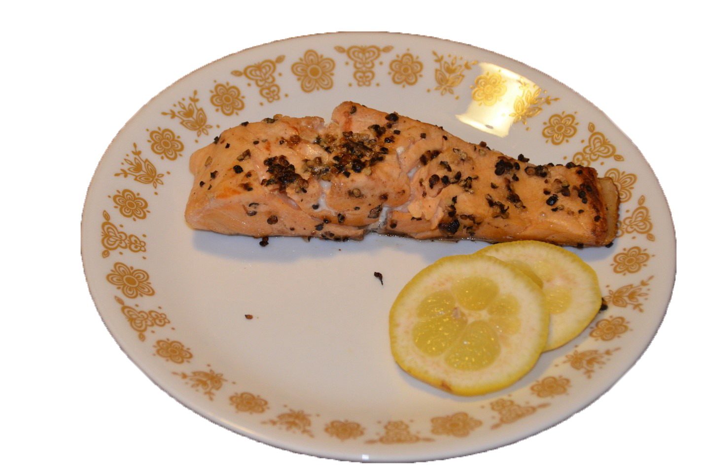 Smoked Lemon Pepper Salmon